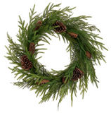 Mixed Pine & Pinecone Wreaths