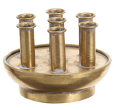 Gold Metal Tulip Vases