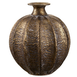 Antique Gold Textured Vase