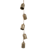 Antique Gold Metal Bell Swag