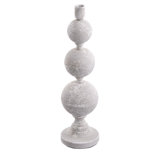 Whitewashed Ball Taper Holders