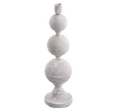 Whitewashed Ball Taper Holders