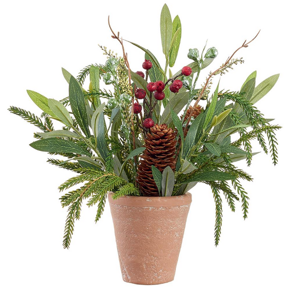 Holiday Terracotta Planter