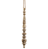 Antique Gold Finial Ornament
