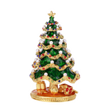 Enameled Christmas Tree Box