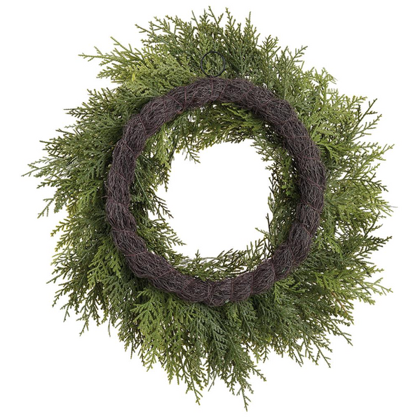 Soft Cedar Wreath - 24"