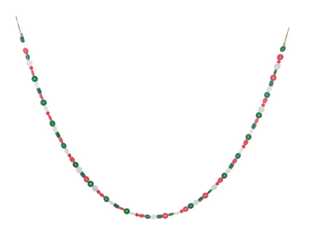 Festive Wool Felt Ball Garland