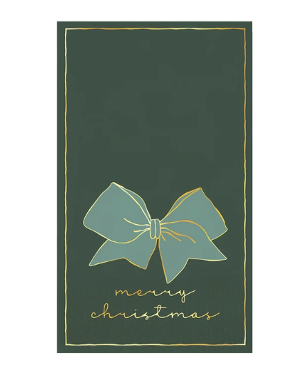 Merry Christmas Paper Guest Towel
