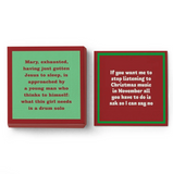 Christmas Drinks on Me Napkins by Sophistiplate