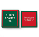Christmas Drinks on Me Napkins by Sophistiplate