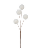 Faux Fur Snowball Pick - 23.5