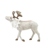 Faux Fur Standing Caribou
