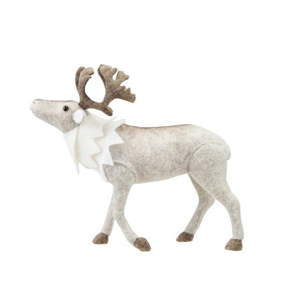 Faux Fur Standing Caribou