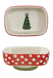 Holiday Footed Mini Dishes