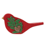 Botanical Embossed Birds
