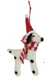Whimsical Felt Dog Ornaments
