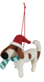 Whimsical Felt Dog Ornaments