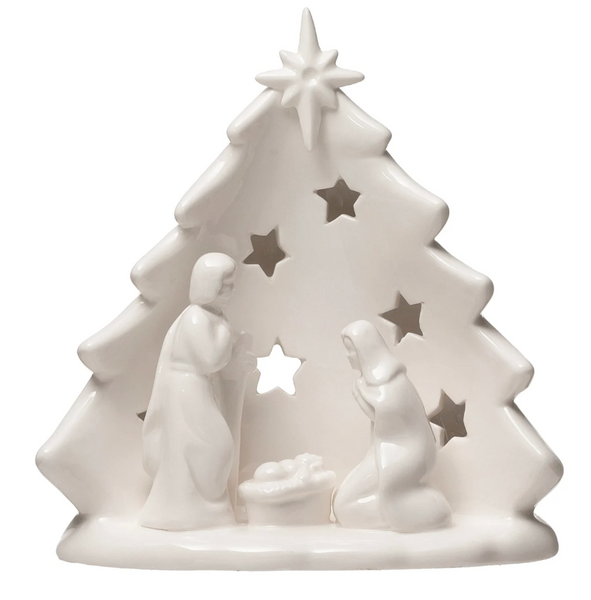 Holy Family Candle Holder