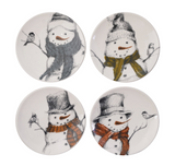Snowman Stoneware Dishes