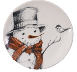 Snowman Stoneware Dishes