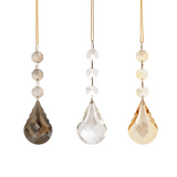 Crystal Hanging Drop Ornaments