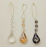Crystal Hanging Drop Ornaments