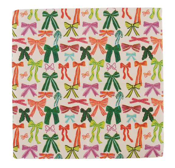 Bow Motif Paper Napkins