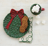 Christmas Wreath Plate
