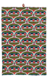 Holiday Print Waffle Dishtowels