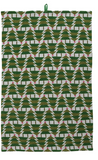 Holiday Print Waffle Dishtowels