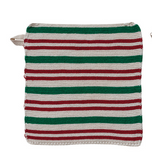 Christmas Stripe Dishcloths