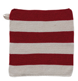 Christmas Stripe Dishcloths