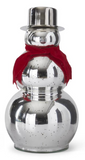 Silver Mercury Glass Snowmen