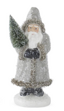 Snowy Gray Coat Santas