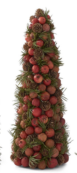 Orange Pod & Pinecone Trees