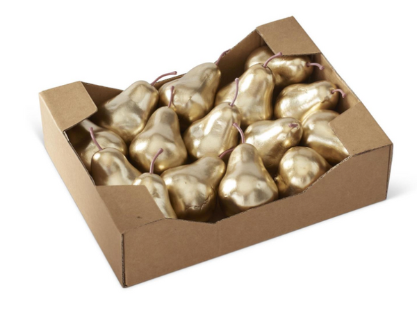 Gold Decorative Pears