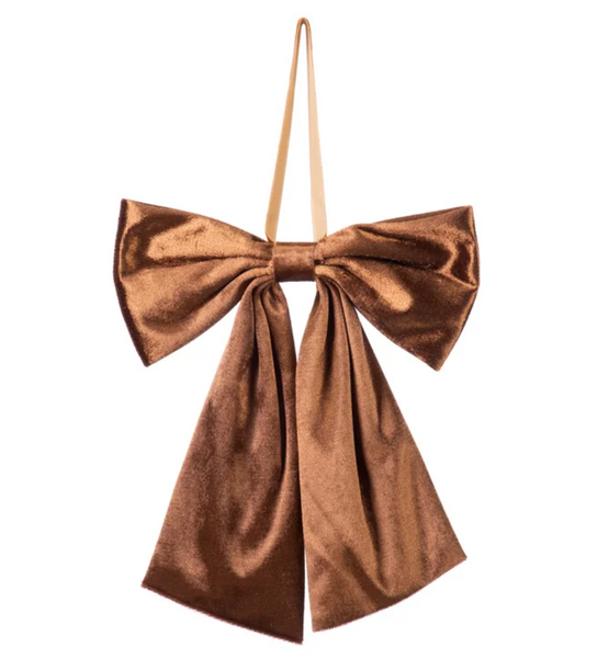 Copper Velvet Bow