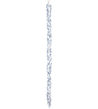 Blue Iced Berry Garland