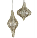 Smoky Diamond Decorated Finials
