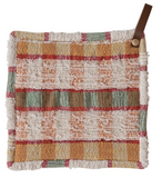 Multi-Color Plaid Pot Holder