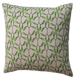 Holiday Swan Linen Pillow