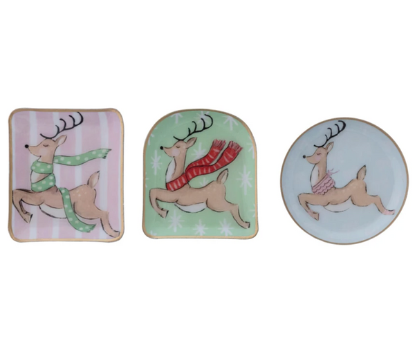 Pastel Reindeer Mini Dishes