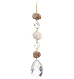 Pom Pom Crystal Drop Ornament