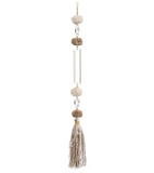 Pom Pom Crystal Tassel Ornament
