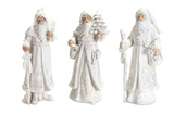 White Winter Santas