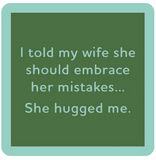 Drinks on Me Coasters by Sophistiplate