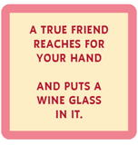 Drinks on Me Coasters by Sophistiplate