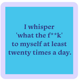 Drinks on Me Coasters by Sophistiplate