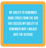 Drinks on Me Coasters by Sophistiplate