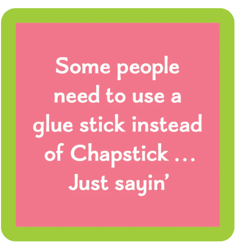 Drinks on Me Coasters by Sophistiplate